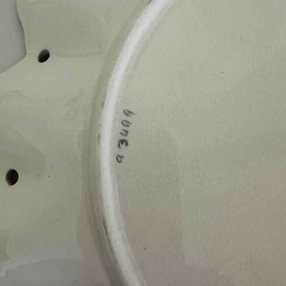 Doulton Burslem "Spanish Ware" Cabinet Plate Floral Pattern - Picture 5 of 6